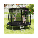 10Ft Outdoor Trampoline With Safety Enclosure Net
