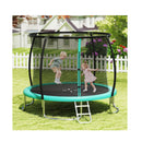 10Ft Outdoor Trampoline With Safety Enclosure Net