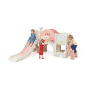 10 In 1 Toddler Slide Set With Magnetic Whiteboard And Telescope