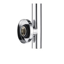 10 Inch 255Mm Rain Shower Head Set Gooseneck Arm Round