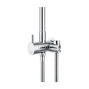 10 Inch Handheld Heads Bath Wall Shower Mixer Set High Pressure Round