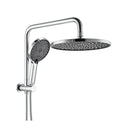 Shower Head Set 10 Inch Rain Handheld Heads High Pressure Round
