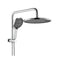 Shower Head Set 10 Inch Rain Handheld Heads High Pressure Round