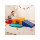 10 Piece Soft Foam PU Leather Climbing Toys Building Blocks