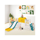 10 In 1 Toddler Swing And Slide Set With Basketball Hoop
