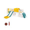 10 In 1 Toddler Swing And Slide Set With Basketball Hoop