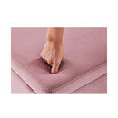 110Cm Storage Ottoman Velvet Pink