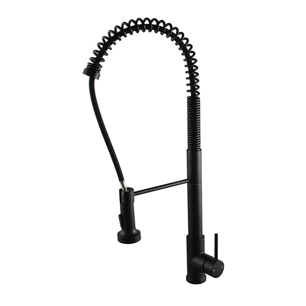 Kitchen Sink Tap Mixer Pull Out Spray Head Laundry Sink Faucets Black
