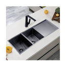 1160 X 460 X 230Mm Double Bowls Kitchen Sink Bar Stainless Steel
