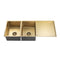 1160 X 460 X 230Mm Double Bowls Kitchen Sink Bar Stainless Steel