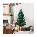 120Cm Pre Lit Fiber Optic Christmas Tree With 125 Pvc Tips