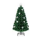 120Cm Pre Lit Fiber Optic Christmas Tree With 125 Pvc Tips