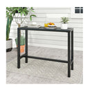 120 Cm Rectangle Patio Counter Height Table
