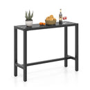 120 Cm Rectangle Patio Counter Height Table