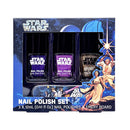 Star Wars Nail Polish Trio 3 X 12Ml Nail Polishes And Emery Board