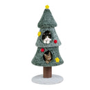 127 Cm Christmas Cat Tree With 2 Condos And Scratching Post