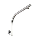 12 Inch Shower Head Round Chrome Gooseneck Shower Arm Stainless Steel