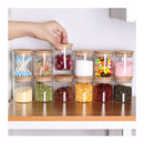 12Pcs 300Ml Airtight Glass Preserving Jar Food