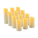 12 Pcs Flickering Flameless Led Candles Outdoor Waterproof