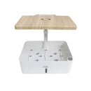 12 Pod Indoor Hydroponic Growing System Water Level Window Pump White