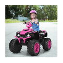 12V Electric Kids Quad Atv Ride On Car Pink