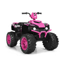 12V Electric Kids Quad Atv Ride On Car Pink