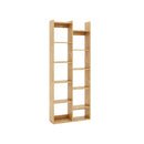 12 Tier Bookcase With Anti Tipping Kits And Wood Display Shelf