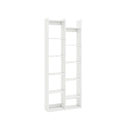 12 Tier Bookcase With Anti Tipping Kits And Wood Display Shelf