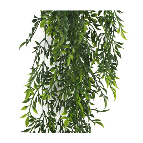 130Cm Long Artificial Hanging Ruscus Leaf Plant Uv Resistant