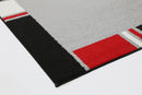 Saffron Nest Grey Red Rug