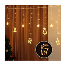 138 Led 3M Christmas Lights Icicle Light Warm White