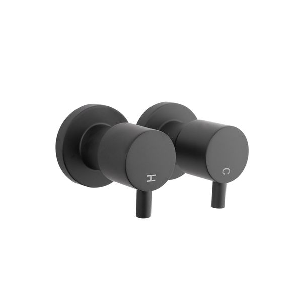 13 Inch Twin Rain Shower Head With Shower Mixer Rail