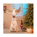 150 Cm All Weather Lighted Christmas Angel Decoration