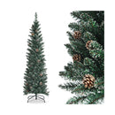 150Cm Artificial Slim Pencil Christmas Tree With Pine Cones