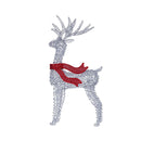150Cm Christmas Reindeer Display Led Lights Red Bow