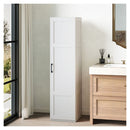 150 Cm Narrow Pantry Organizer 4 Tier Storage Cabinet White