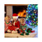 150Cm Pre Lit Artificial Christmas Tree With Multicolored Led Lights
