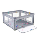 150Cm X 150Cm Large Baby Playpen With Zipper Gate