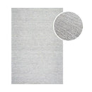 155 X 225Cm Hand Woven Grey Base Rug