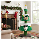 156Cm Cat Christmas Tree Tall Cat Tower With 2 Large Condos Green