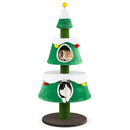 156Cm Cat Christmas Tree Tall Cat Tower With 2 Large Condos Green