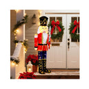 157 Cm Lighted Nutcracker Soldier Outdoor Christmas Decoration