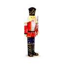 157 Cm Lighted Nutcracker Soldier Outdoor Christmas Decoration