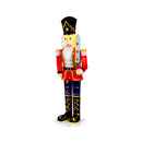 157 Cm Lighted Nutcracker Soldier Outdoor Christmas Decoration
