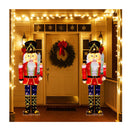 157 Cm Lighted Nutcracker Soldier Outdoor Christmas Decoration