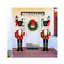 157 Cm Lighted Nutcracker Soldier Outdoor Christmas Decoration