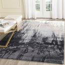 Dune Field Grey Beige Abstract Rug