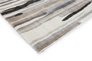 Tamarind Elm Grey Beige Abstract Rug