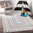 Juniper Glen Multi Pink Polka Kids Rug
