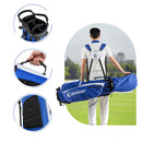 15 Piece Complete Golf Equipment Set For Beginners Blue